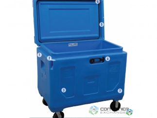 Thermosafe Hr11p3-lc Insulated Caster Bin - Il